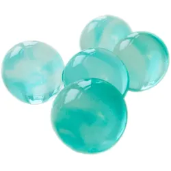 3D Vattenpärlor med marmoreffekt - Grön