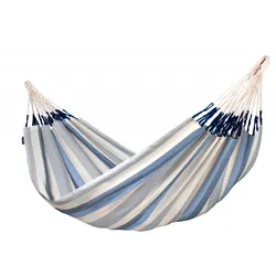 La Siesta Brisa Sea Salt - Klassisk dubbelhängmatta för utomhusbruk La Siesta Brisa Sea Salt - Klassisk dubbelhängmatta för utomhusbruk