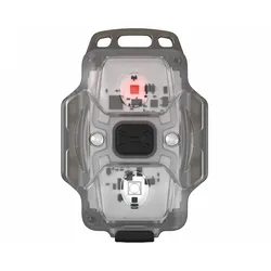 Armytek Crystal Red / Vit & Röd / 150 Lm & 30 Lm / Pannband / Cykelfäste / Inbyggt Li-pol batteri - Pandelampe