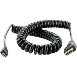 Atomos Spiralkabel - Mikro till Full HDMI 50 cm - Kabel