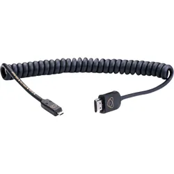 Atomos HDMI 4K60p Micro till Full 40cm gjuten kontakt (80cm förlängd) - Ledning