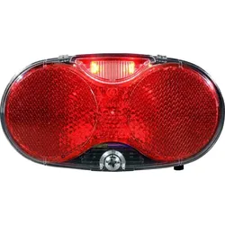 Bakljus Mixbike Twinle 50mm 2-dioder - Cykelljus