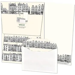 Bekking & Blitz Writing Set Canal House - Brevpapper