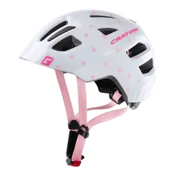 Cratoni Maxster - Hjärta rosa glansig - Storlek. S-M (51-56 cm) - Cykelhjälm