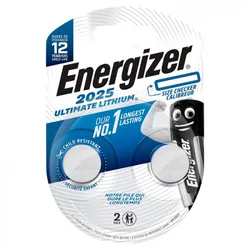 Energizer Ultimate Lithium CR2025 2-pack - Batteri
