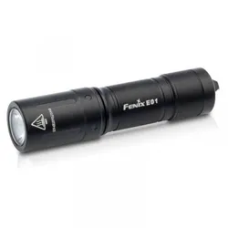 Fenix Light E01v2.0 100lm (svart) - Ficklampa Fenix Light E01v2.0 100lm (svart) - Ficklampa