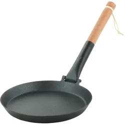 Hällmark Stekpanna 21 Cm - Svart/Trä - Str. OneSize - Pande Hällmark Stekpanna 21 Cm - Svart/Trä - Str. OneSize - Pande