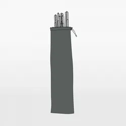 Helsport Pole Set Gimle 4+ - Tillbehör för tält