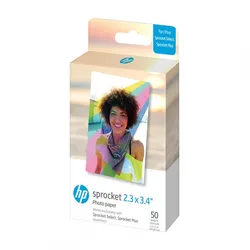 HP Zink Paper Sprocket Select 50 Pack 2,3x3,4'' - Tillbehör för foto