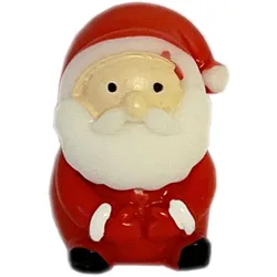 Jul Minifigur 3 Cm - Sittande tomte - Dekoration