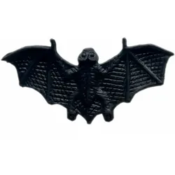 Fladdermus Plast 4 Cm - Svart (Fladdermus 4 Cm Svart) - Dekorationer