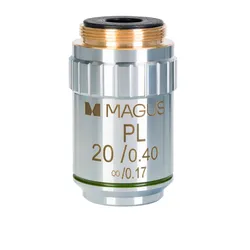 Levenhuk Magus Mp20 20.../0,40/0,17 Infinity Plan Achromatic Objective - Tillbehör för mikroskop