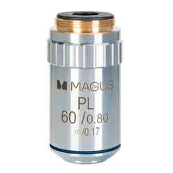 Levenhuk Magus Mp60 60/0,80/0,17 Infinity Plan Achromatic Objective - Tillbehör för mikroskop