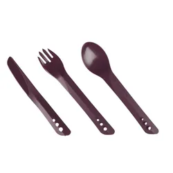 Lifeventure Ellipse Bestickset, lila - Bestik