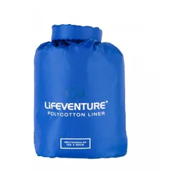Lifeventure sovsäcksfoder i polycotton, rektangulärt - Sovepose