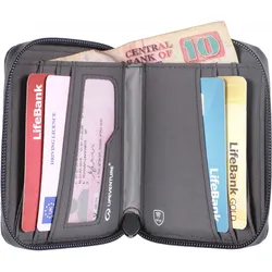 Lifeventure Rfid Bi-fold plånbok, återvunnen, grå - Pung Lifeventure Rfid Bi-fold plånbok, återvunnen, grå - Pung
