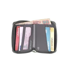 Lifeventure Rfid Bi-fold plånbok, återvunnen, oliv - Pung Lifeventure Rfid Bi-fold plånbok, återvunnen, oliv - Pung