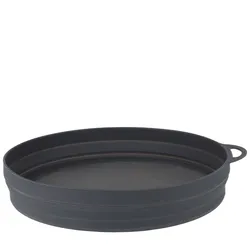 Lifeventure Silikon Ellipse Flexi-platta, grafit - Tallerken