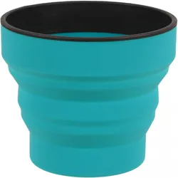 Lifeventure Silikon Ellipse Fleximug, Teal - Kop