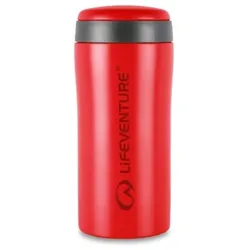 Lifeventure termomugg - 300ml - Matt röd - Str. st - Termoflaska
