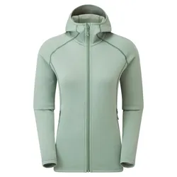 Montane Fem Fury Hoodie - PALE SAGE - Storlek. XS/EU34-36 - Fleece huvtröja Montane Fem Fury Hoodie - PALE SAGE - Storlek. XS/EU34-36 - Fleece huvtröja