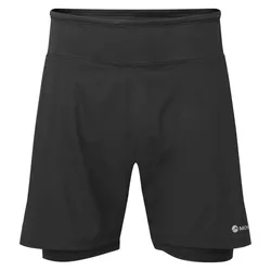 Montane Slipstream Twin Skin Shorts - SVART - Str. XXL - Shorts