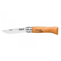 Opinel N8 kolstål 8,5 cm. bok - Bok - Opinel