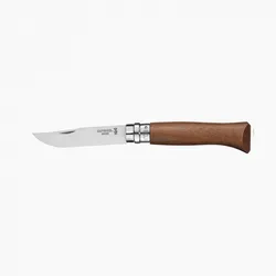 Opinel N°8 - valnöt - Rostfritt stål - Opinel - Kniv