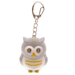 Puckator Hooting Owl Nyckelringslampa med ljud - Grå - Ficklampa Puckator Hooting Owl Nyckelringslampa med ljud - Grå - Ficklampa
