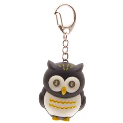 Puckator Hooting Owl Nyckelringlampa med ljud - Svart - Ficklampa Puckator Hooting Owl Nyckelringlampa med ljud - Svart - Ficklampa
