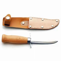 Scoutkniv natur 85 mm - Trä