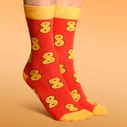 Svensk Husman Christmas Socks Lussebulle Lussekatt Luciaboller Lussekat - 36-40