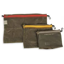 Tasmanian Tiger Tt Mesh Pocket Set - Olivgrön - Storlek: Stk - Plånbok