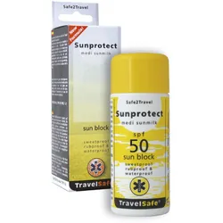 Travelsafe Sunprotect 50, 200 ml - Solcreme