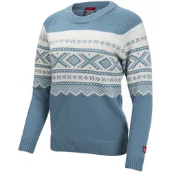 Ulvang Marius Roundneck Ws - Rökblå/Vanilj/Hint of Mint - Storlek. S - Stickad tröja Ulvang Marius Roundneck Ws - Rökblå/Vanilj/Hint of Mint - Storlek. S - Stickad tröja