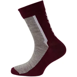 Ulvang Ultra Jr 2 Pk - Fig/Grey Melange - Storlek 34-36 - Strumpor