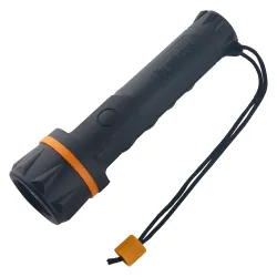Uniross Heavy Duty-fackla 15 Lumen (2 x AA) - Ficklampa