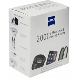 Zeiss rengöringsservetter för objektiv 200 st - Kameratillbehör